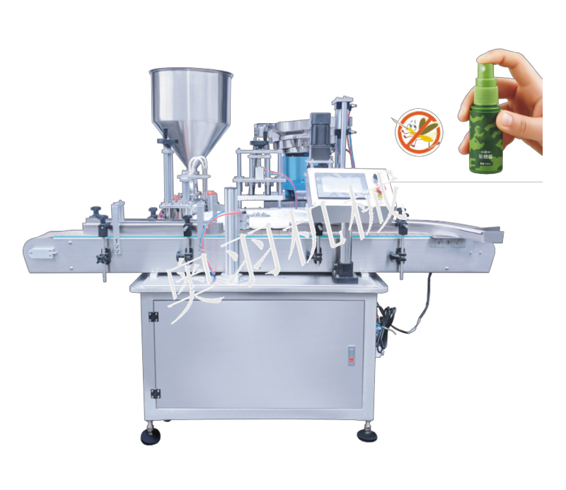 AY-160L花露水瓶灌裝旋蓋一體機_http://buglab.cn_產(chǎn)品中心_第1張