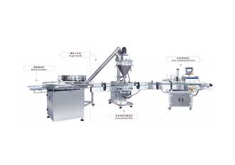石家莊單頭粉末自動灌裝貼標(biāo)生產(chǎn)線